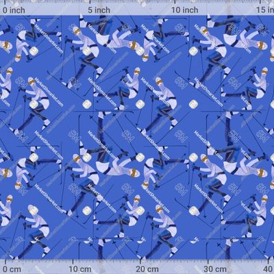 Лыжницы в свитерах и шапочках by Fishlab Fashion 682 DPI