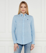 Льняная рубашка POLO RALPH LAUREN - голубой(211970691)