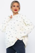 Свитер оверсайз Анита (белый) Б14761-1М LT Collection