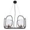 Подвесная люстра Arte Lamp Celaeno A7004SP-6BK