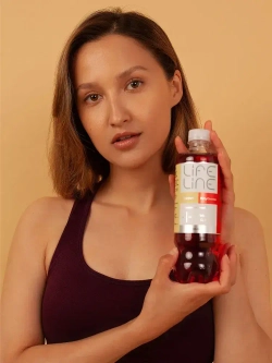 Напиток LifeLine с витаминами, Beauty, клубника и ваниль, без газа, 0,5 л