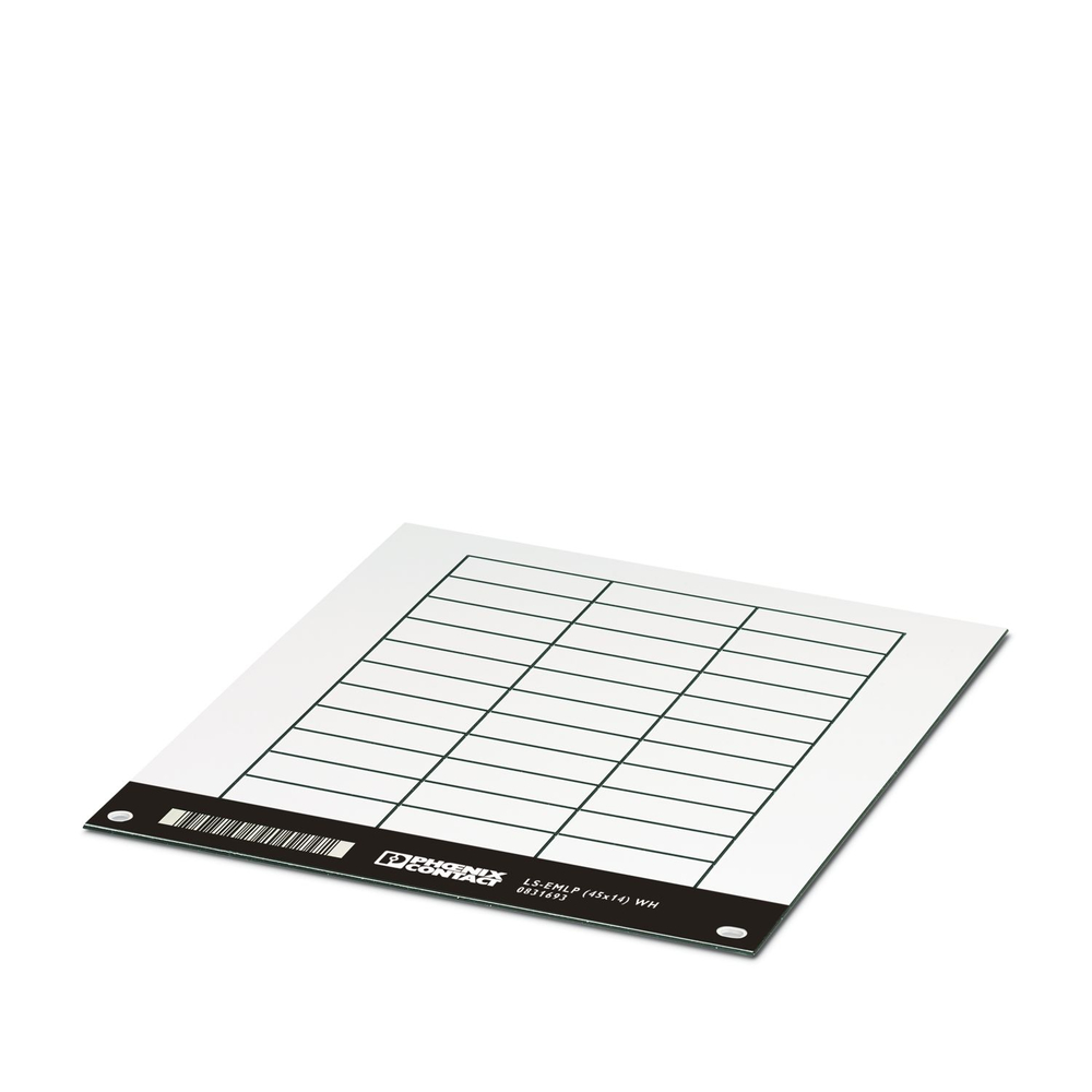 0831693 - LS-EMLP (45X14) WH - Маркеры для устройств