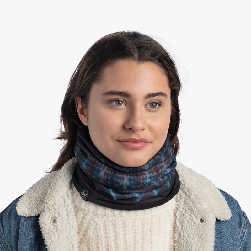 Шарф-труба с флисом двухсторонний Buff Polar Reversible Rowis Night Blue Фото 4