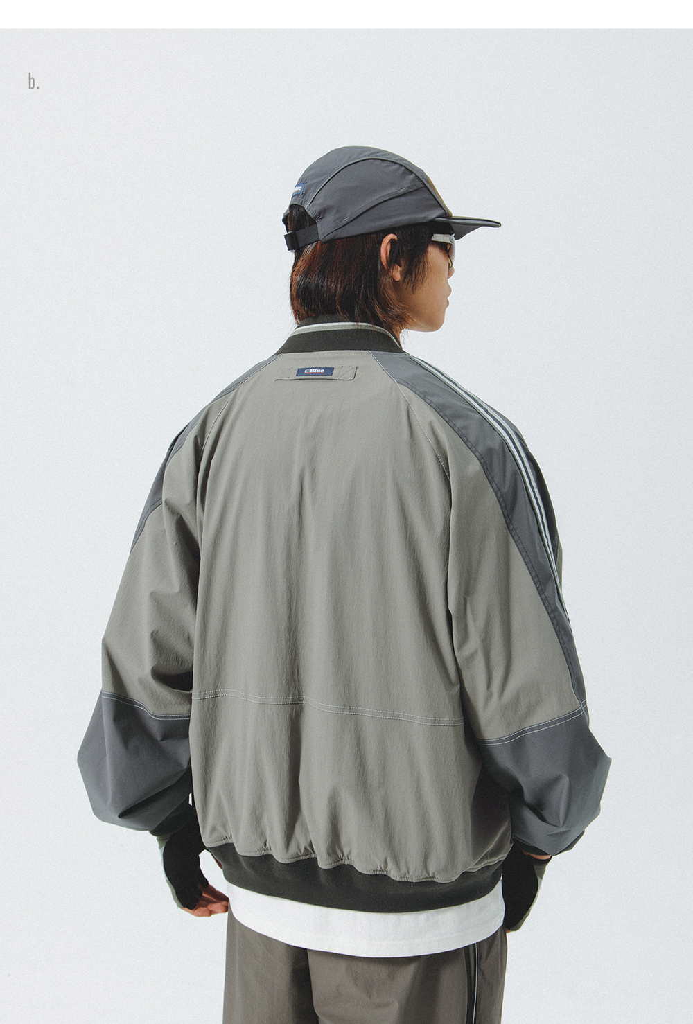 Куртка Nothomme Blue Baseball Retro Jacket
