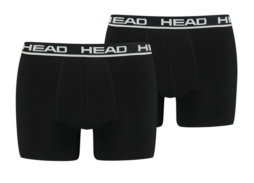 Мужские спортивные боксеры Head Men's Boxer 2P - black
