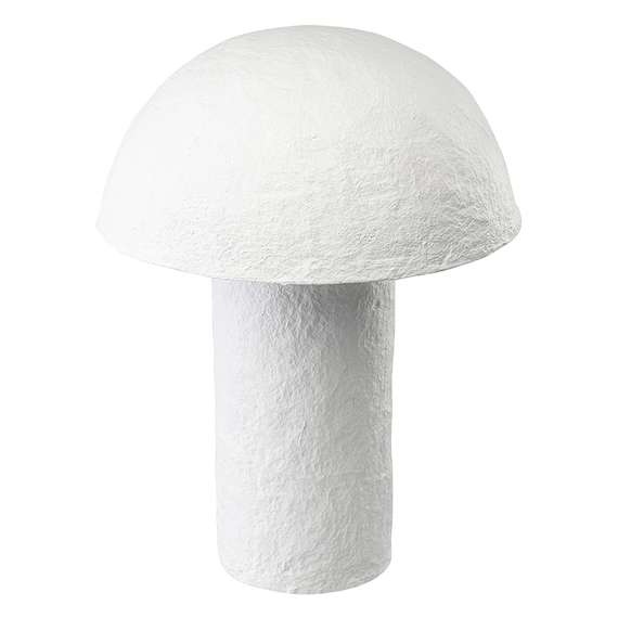 Лампа настольная texture sleek, D32x42 см, белая