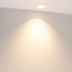 Светильник MS-ARADO-BUILT-R65-9W Warm3000 (WH-WH, 55 deg, 230V) (Arlight, IP20 Металл, 5 лет) 059106