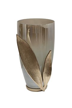 69-22754 Ваза декор.стеклянная "Flora" 24*22,5*37,8см