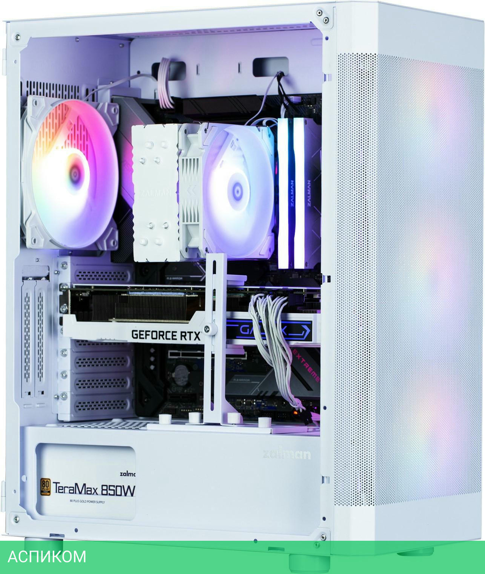 Корпус Zalman i4 TG без БП белый