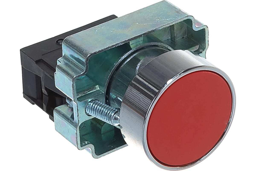 Кнопка управления LAY5-BA41 без подсветки красная 1з IEK