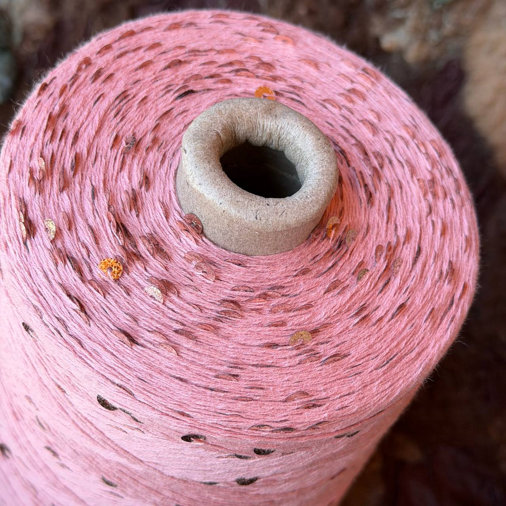 Пайетки 5 мм (Misha) Пудра