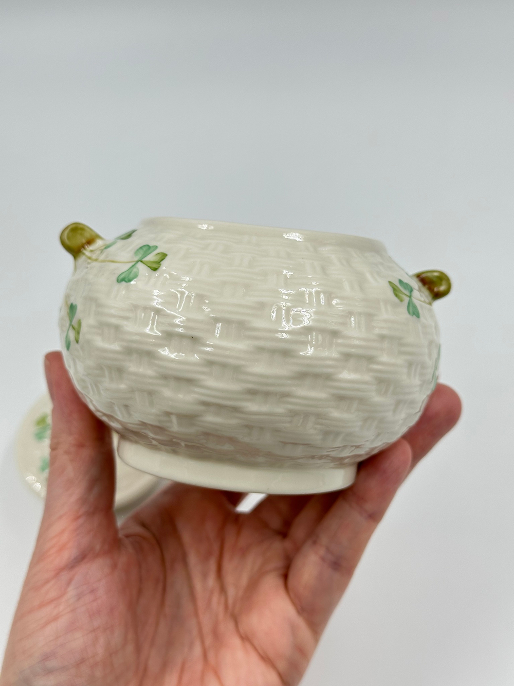 Сахарница Belleek, Shamrock