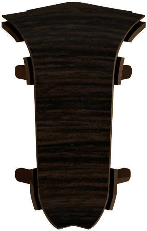 Угол внутр для плинтуса ПВХ 58мм 2шт/уп 5818