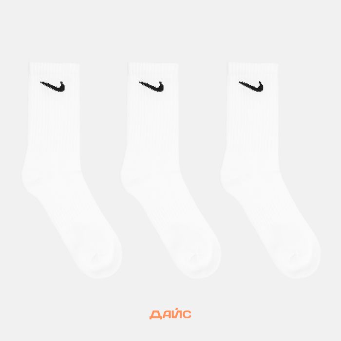 Носки Nike Everyday Lightweight Crew 3 Pairs артикул:SX7676-100 - купить в магазине Дайс