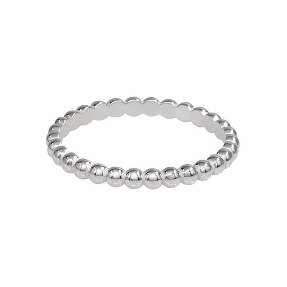 Кольцо Точки из серебра 925 пробы, вид 3