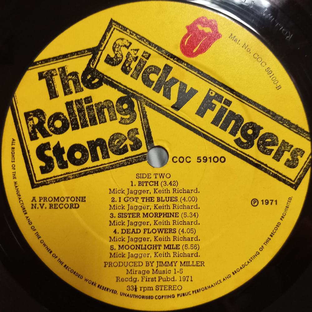 The Rolling Stones / Sticky Fingers (LP)