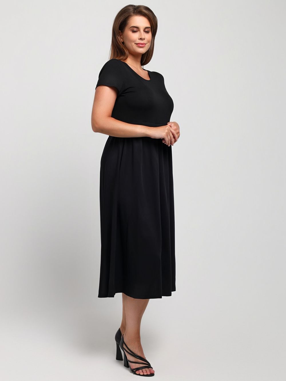 Платье Женственность Виотекс ЧЁРНЫЙ