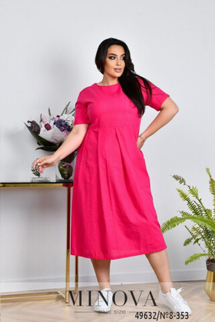 Платье 8-353-малиновый Minova Фото 2