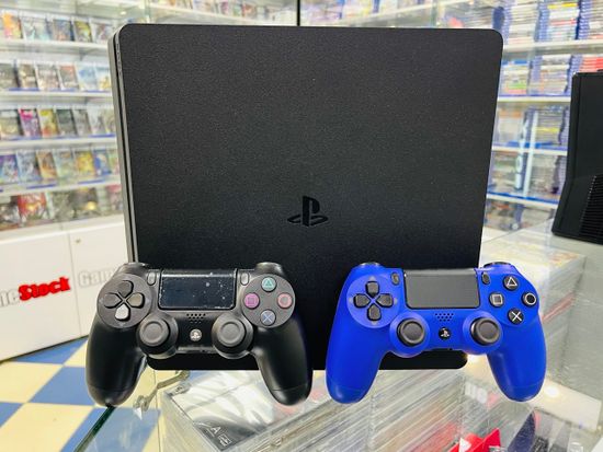 Sony Playstation 4 Slim 1TB CUH-2208B, Без коробки, S/N: 02274526101311611 (PS4, Б/У, Без игр)