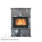 Камин ASTON 600 «VYBORG» Н-1176 Амфиболит
