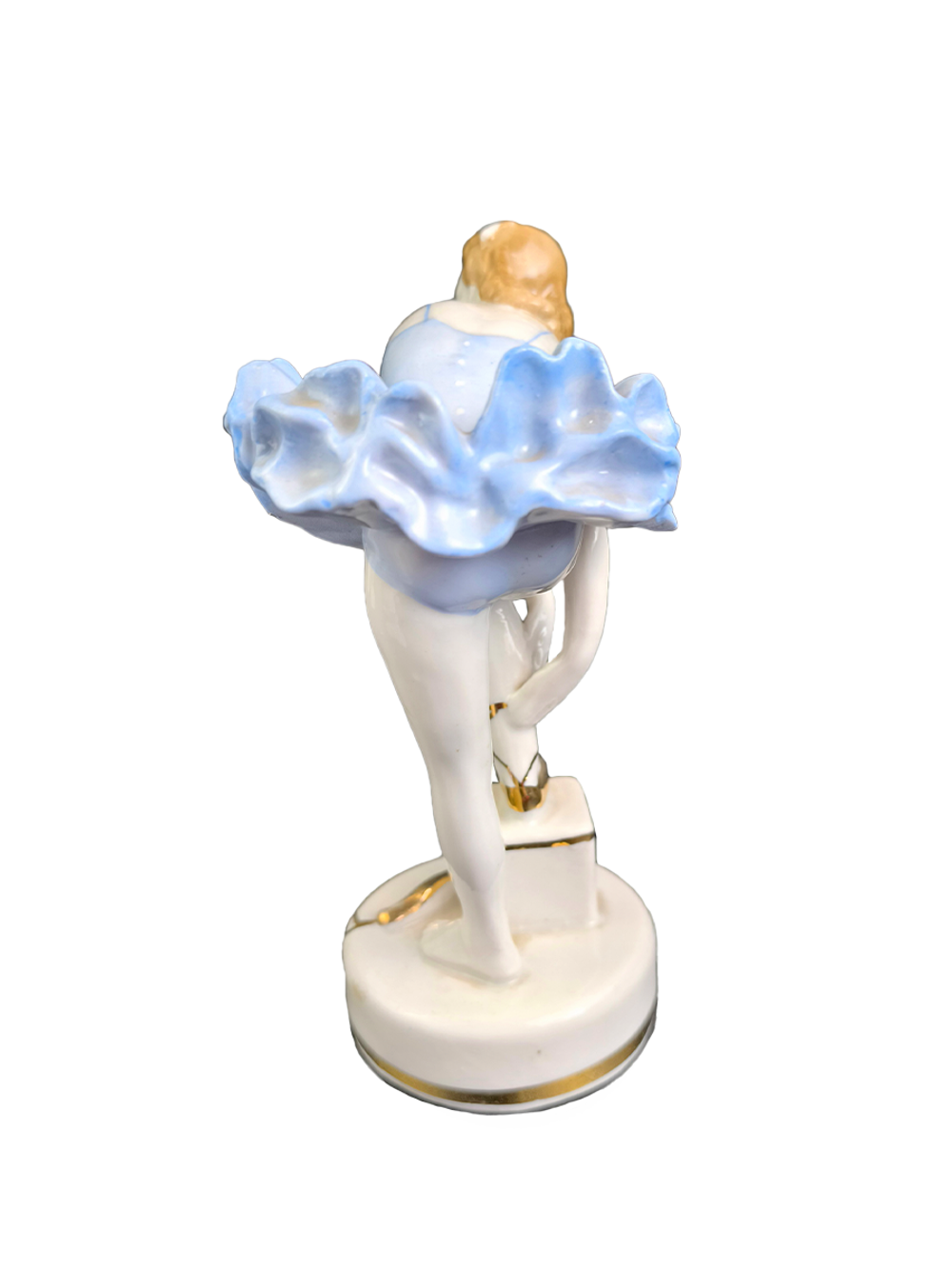 Фарфоровая статуэтка "Юная балерина" Дулево