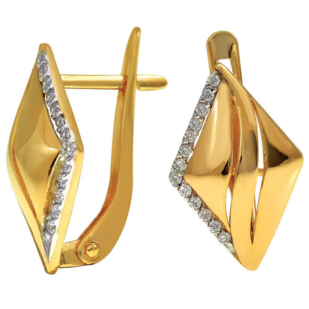 Серьги из золота 585 пробы
