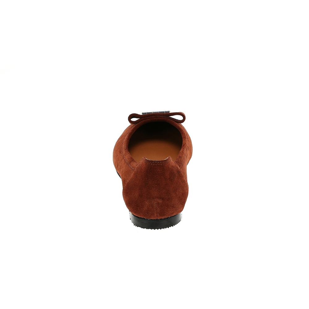 568298 Туфли женские терракот замша