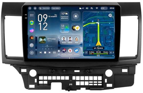 Магнитола для Mitsubishi Lancer X 2007-2016 - Teyes CC4-PRO монитор 10.36" 2K QLED на Android 13, Быстрейшая, Snapdragon 778G, ИИ, CarPlay, DSP, 4G SIM-слот