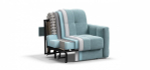 Кресло-кровать BOSS Sleep велюр Monolit аква