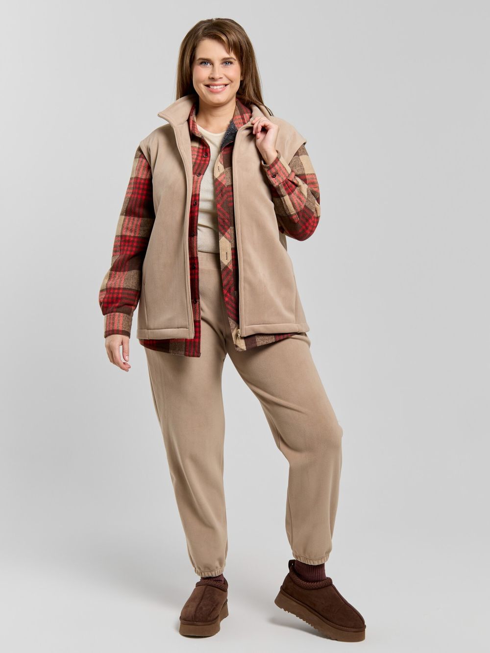 Толстовка (жилетка) Блик-3 Виотекс БЕЖЕВЫЙ