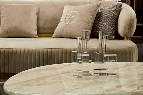 XV2640 Ваза-подсвечник "хрустальная" 16*12*27см