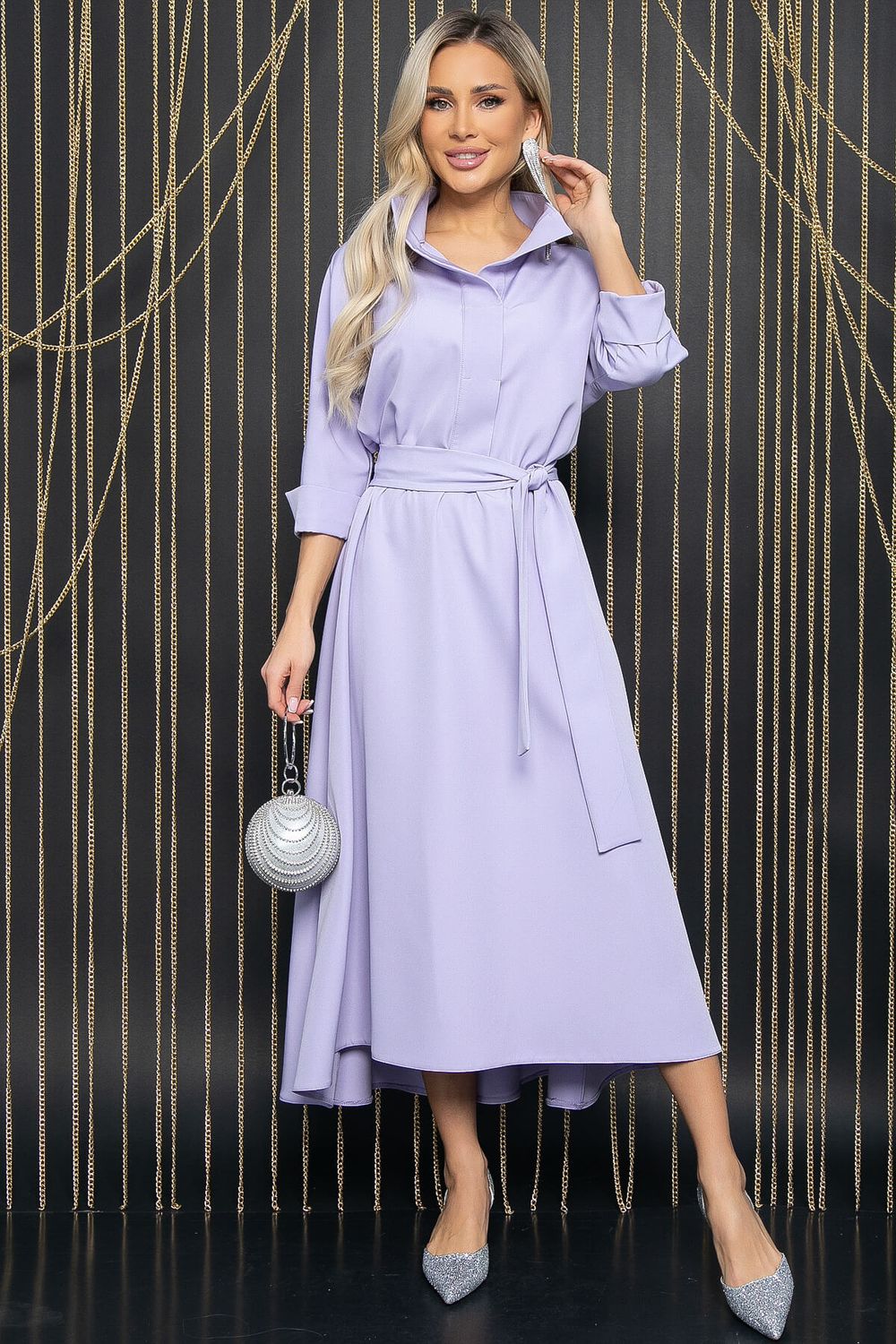 Платье Лорита (сиреневое) П12055 LT Collection