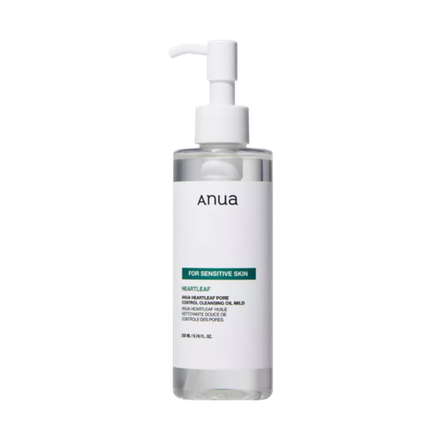 Гидрофильное масло для чувствительной кожи Anua Heartleaf Pore Control Cleansing Oil Mild, 200ml