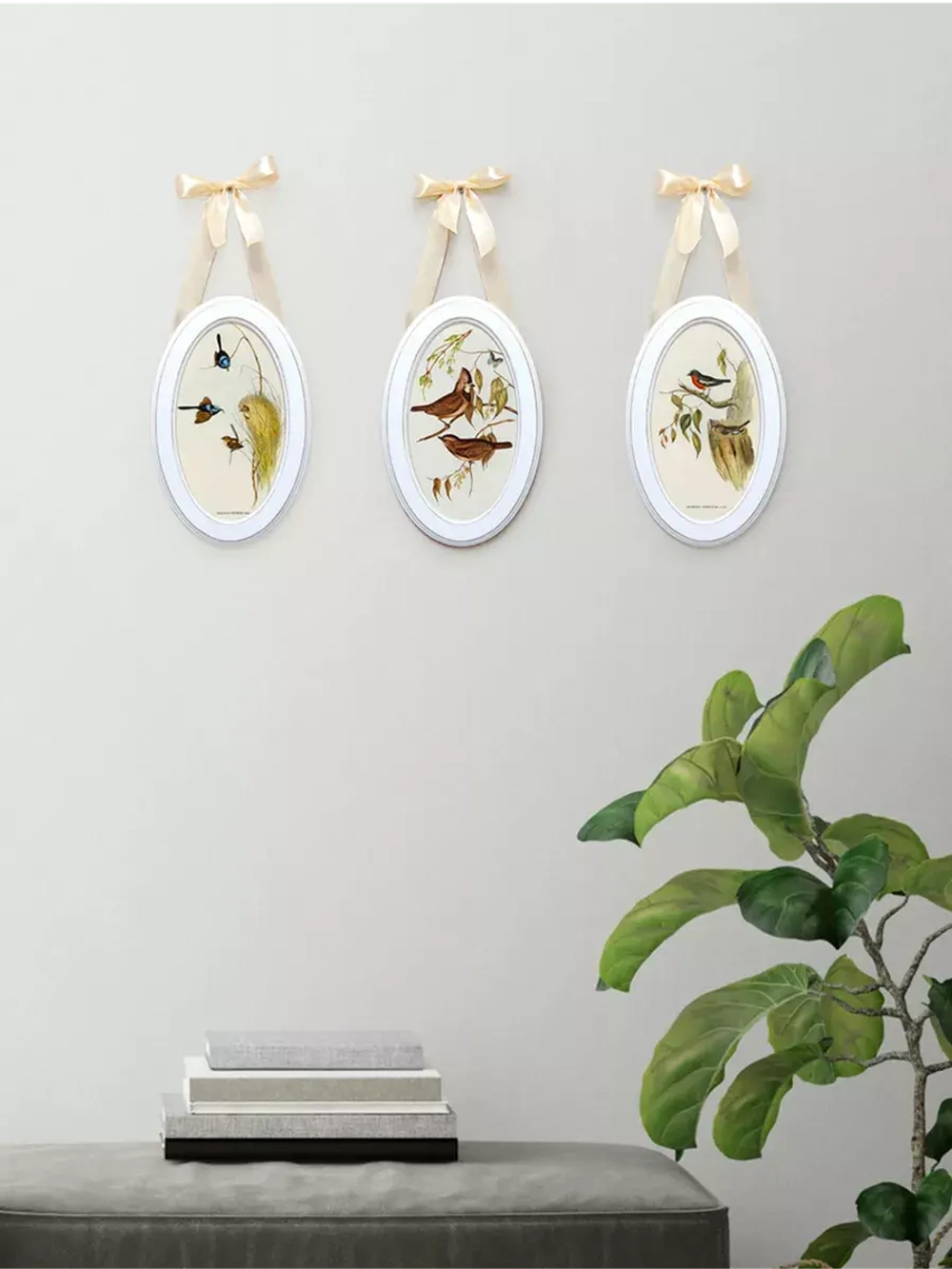 Панно на стену для интерьера 3 шт 28,5*18,5 см