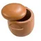 Пуф из кожи цвета Camel 5172