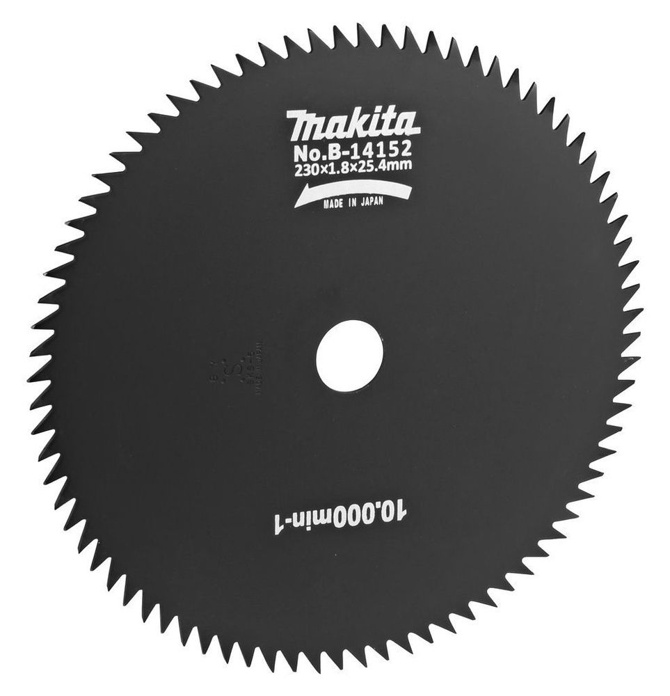 Косильный нож для густой поросли 230х25.4, 80T Makita B-14152