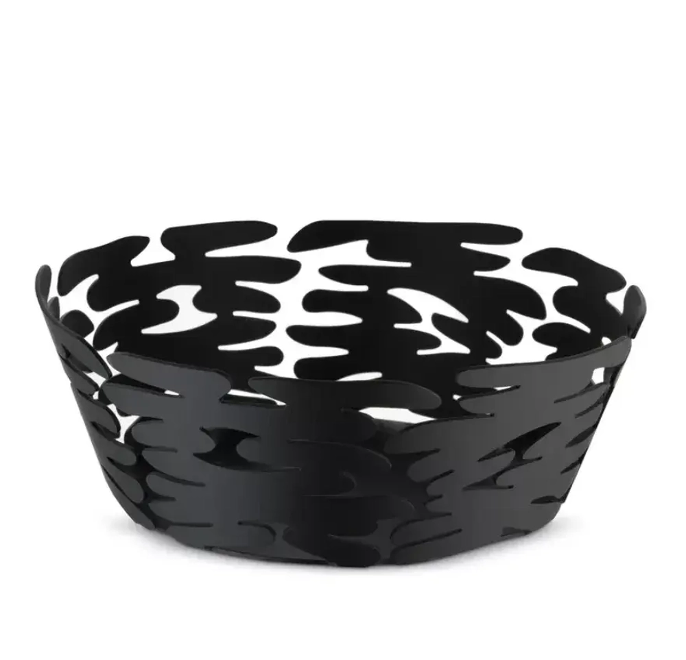 Alessi Корзина Barket 18 см черная
