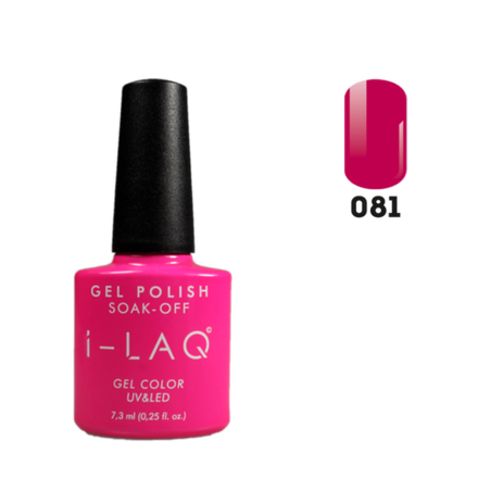Гель лак для ногтей I-laq  080, 7,3 мл.