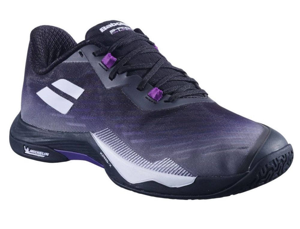 Мужские кроссовки для бадминтона/сквоша Babolat Shadow Tour 5 - black/purple