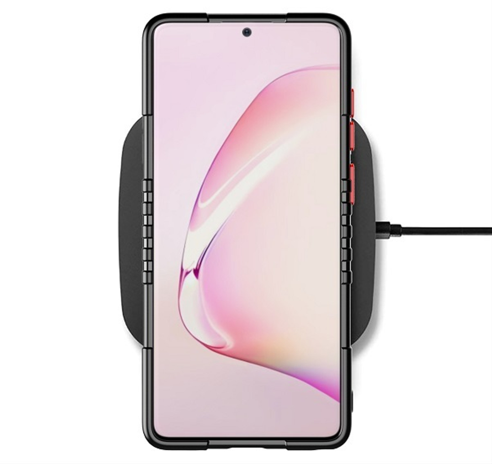 Защитный чехол для Samsung Galaxy Note 10 Lite, серии Dual X с магнитом и складной подставкой от Caseport