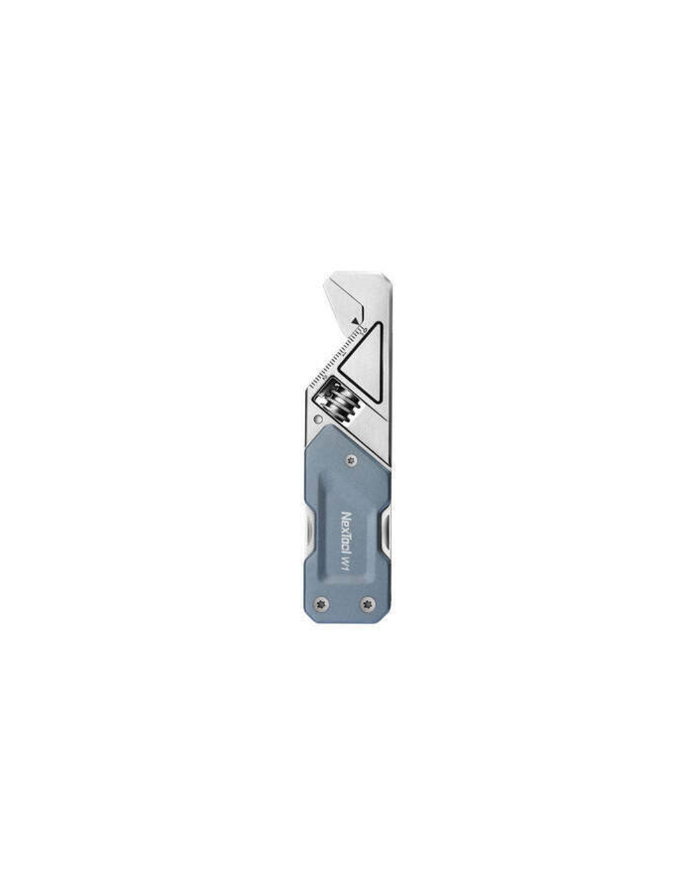 Мультитул-ключ Nextool (Xiaomi) Light Wrench W1 с набором бит, 6 функций, голубо-серый (NE20270)