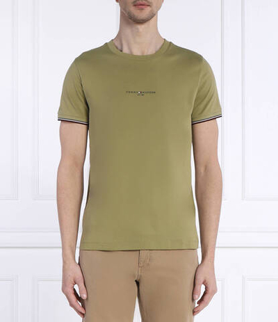 Футболка Tommy Hilfiger - оливковый(MW0MW32584)