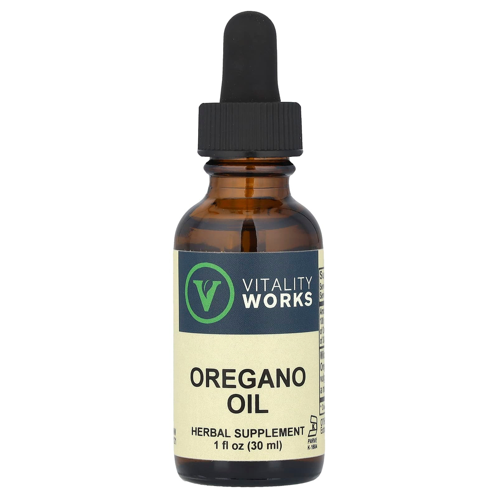 Vitality Works, масло орегано, 30 мл (1 жидк. унция)