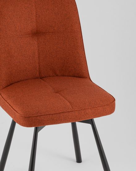 Стул Boun вращающийся терракотовый 2 шт.