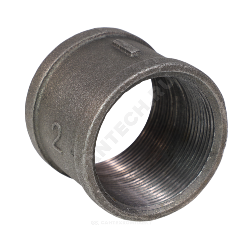 Муфта прямая чугун Ду 20 (3/4") ВР Fittex PLUS