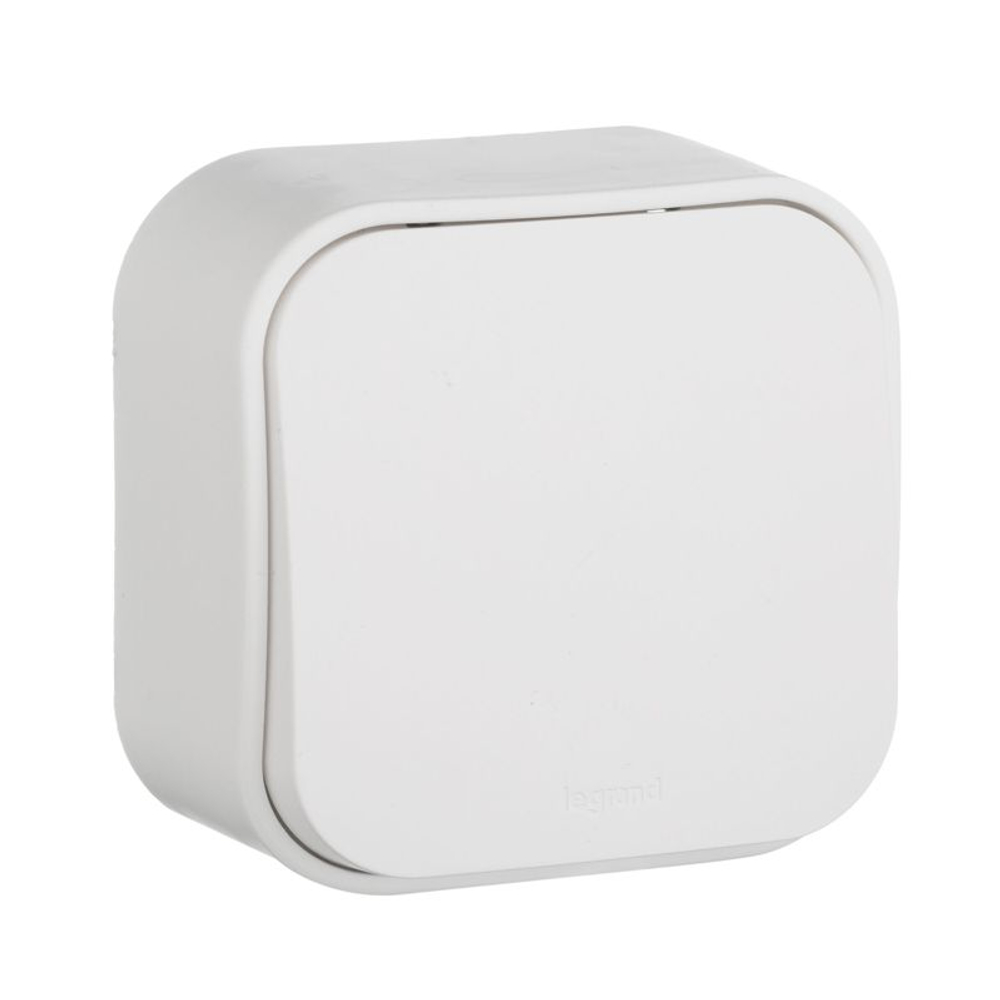 Переключатель проходной 1-кл. ОП Quteo 10А IP20 10AX бел. IEK 782204