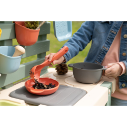 Игровая кухня Smoby 840208 для игр с водой и песком с 15 аксессуарами для детей от 3 лет — фото 10
