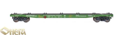 4-осная платформа для перевозки крупнотоннажных контейнеров 13-2116,