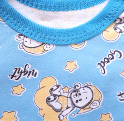 Боди Спокойной ночи (голубой)