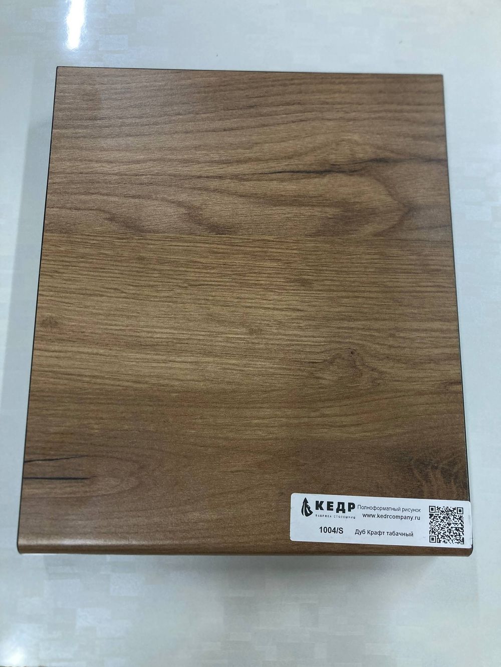 Столешница Дуб крафт табачный 1 кат 3050*600*40 \1004\